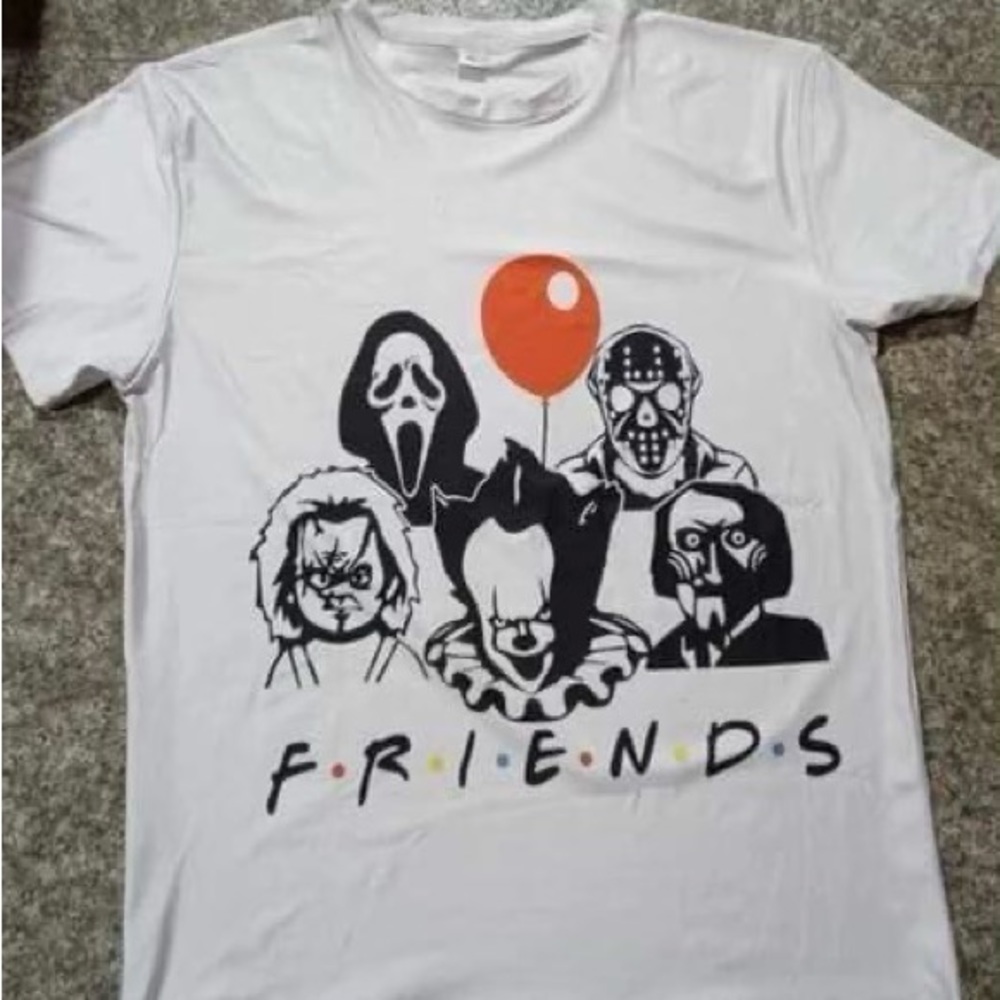 Horror themed Friends Tshirt